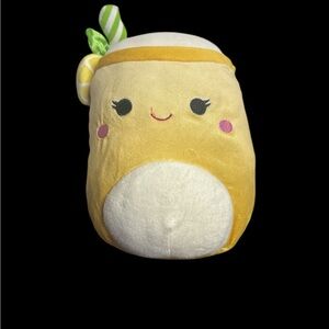 Squishmallows Yellow and Cream Stuffed Animal